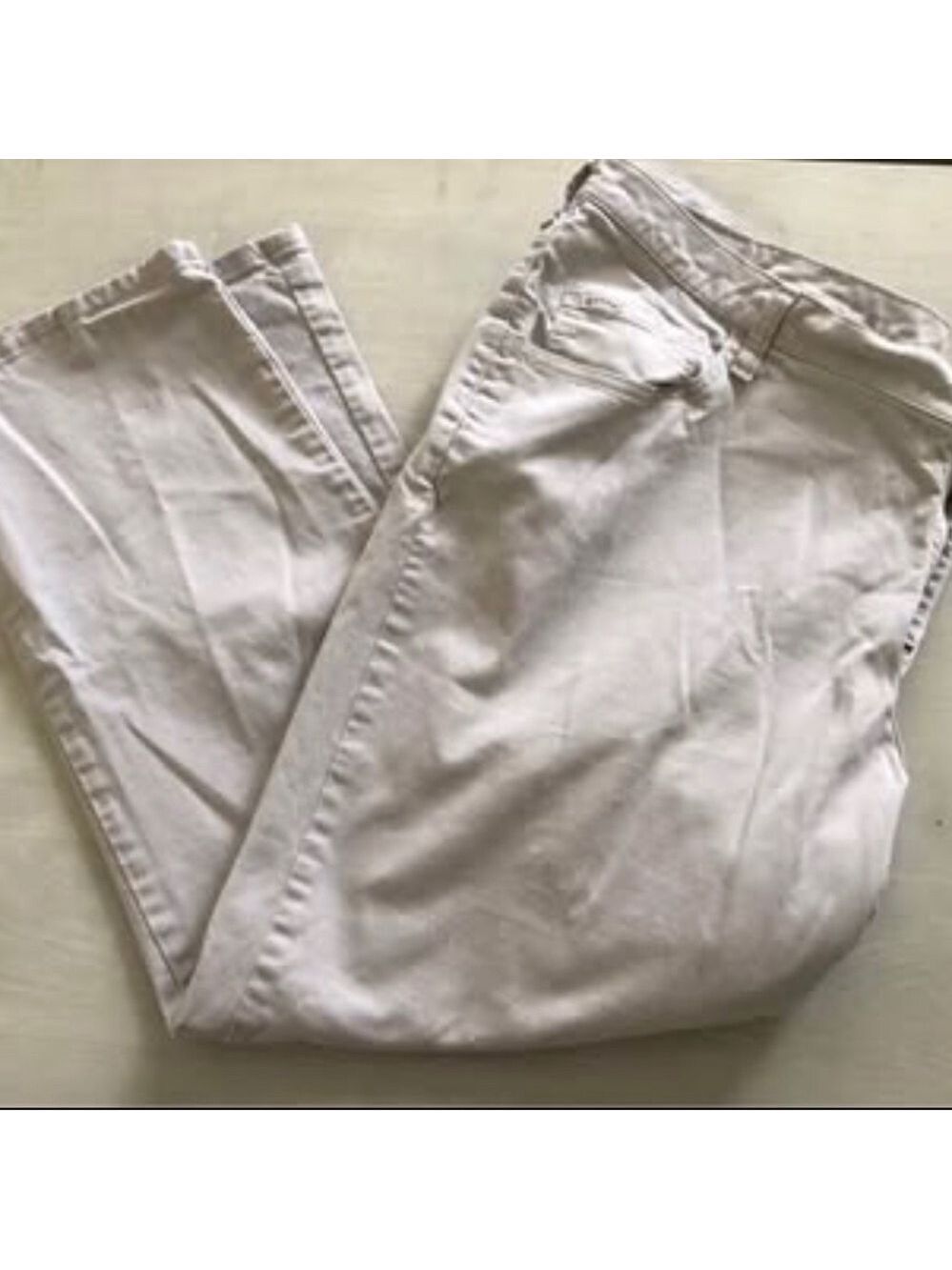 Lee Riders Size 22WP Beige Cotton Blend Pants with Slight Stretch